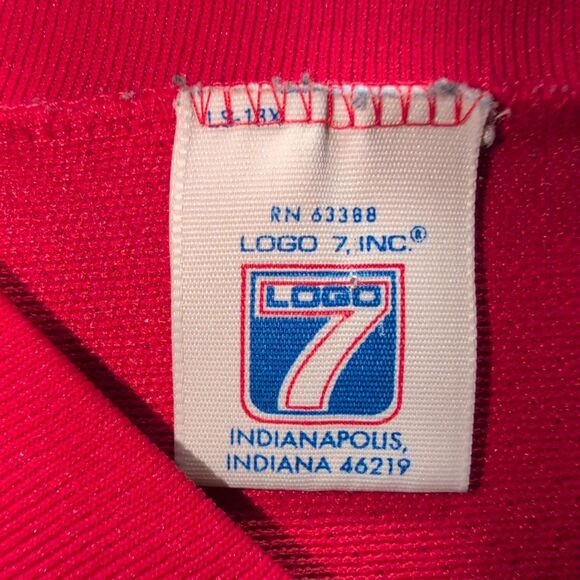 Detroit Red Wings NHL Vintage Logo 7 Jersey Mens XL ASO Ferris Bueller Hockey - Picture 5 of 8